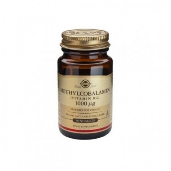 Solgar Methylcobalamin Vit.B-12 1000mg nuggets 30s Solgar Methylcobalamin Vit.B-12 1000mg nuggets 30s
